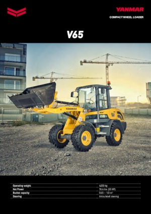 Колісні навантажувачі Yanmar V65