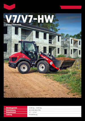 Колісні навантажувачі Yanmar V7-HW