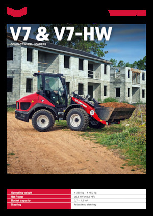 Колісні навантажувачі Yanmar V7-HW