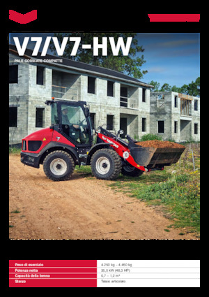 Колісні навантажувачі Yanmar V7-HW