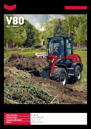 Колісні навантажувачі Yanmar V80