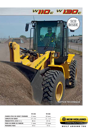 Колісні навантажувачі New Holland W110C ZB