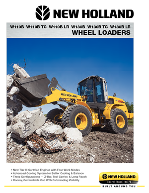 Колісні навантажувачі New Holland W130TC