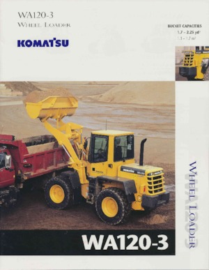 Колісні навантажувачі Komatsu W 120-3