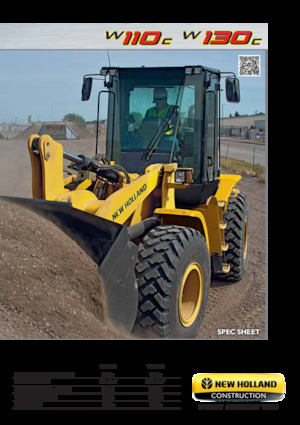 Колісні навантажувачі New Holland W130C