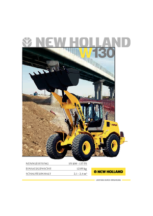 Колісні навантажувачі New Holland W 130