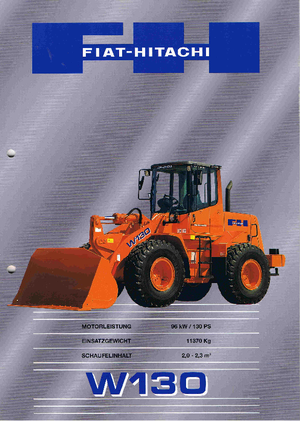 Колісні навантажувачі Fiat-Hitachi W 130