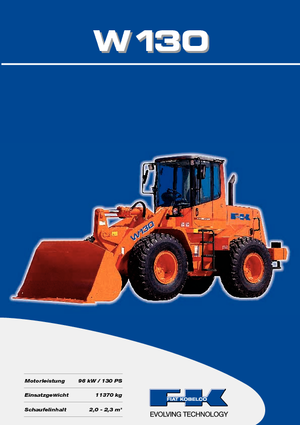 Колісні навантажувачі Fiat Kobelco W 130