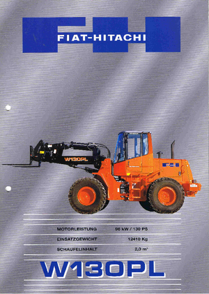 Колісні навантажувачі Fiat-Hitachi W 130 PL