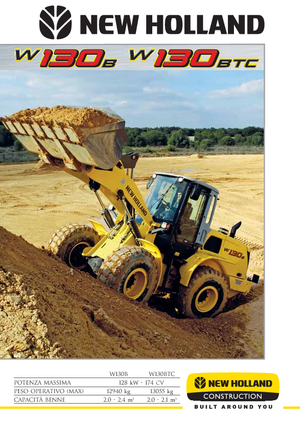 Колісні навантажувачі New Holland W130TC