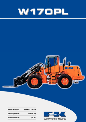 Колісні навантажувачі Fiat Kobelco W 170 PL