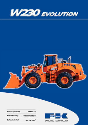 Колісні навантажувачі Fiat Kobelco W 230 Evolution