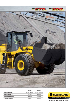 Колісні навантажувачі New Holland W300C LR