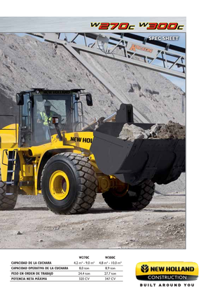 Колісні навантажувачі New Holland W300C LR