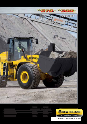 Колісні навантажувачі New Holland W300C