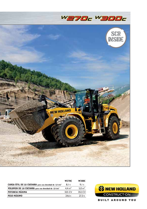Колісні навантажувачі New Holland W270C LR
