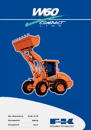 Колісні навантажувачі Fiat Kobelco W 60