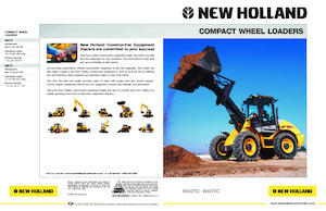 Колісні навантажувачі New Holland W50 TC