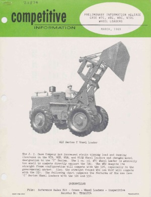 Колісні навантажувачі Case W7C