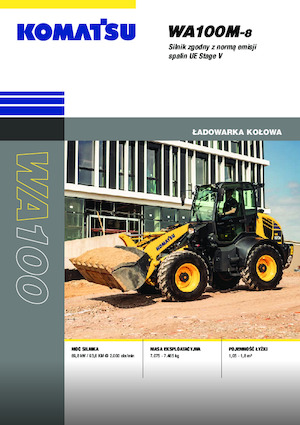Колісні навантажувачі Komatsu WA100M-8E0