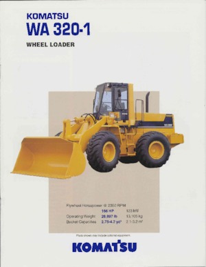 Колісні навантажувачі Komatsu WA320-1