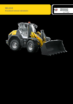 Колісні навантажувачі Wacker Neuson WL110