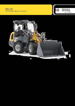 Колісні навантажувачі Wacker Neuson WL25