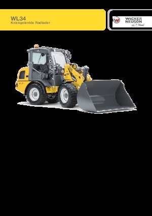 Колісні навантажувачі Wacker Neuson WL34