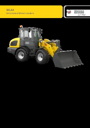 Колісні навантажувачі Wacker Neuson WL44