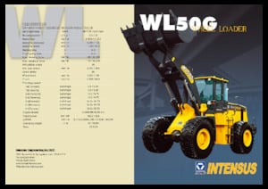 Колісні навантажувачі Intensus WL50G