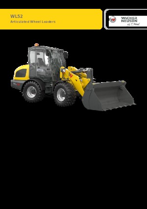 Колісні навантажувачі Wacker Neuson WL52