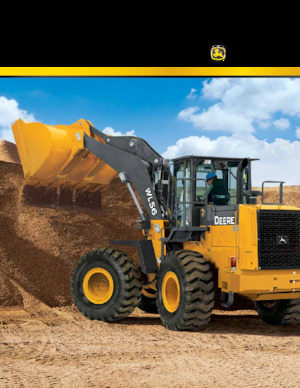Колісні навантажувачі John Deere Construction WL56