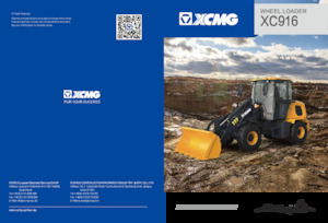 Колісні навантажувачі XCMG XC916