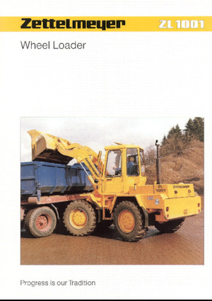 Колісні навантажувачі Zettelmeyer ZL 1001