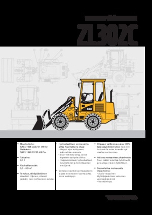 Колісні навантажувачі Volvo ZL 302 C Pro