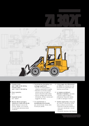 Колісні навантажувачі Volvo ZL 302