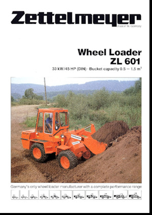 Колісні навантажувачі Zettelmeyer ZL 601