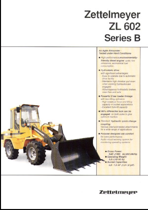 Колісні навантажувачі Zettelmeyer ZL 602 B