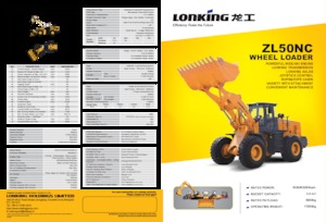 Колісні навантажувачі Lonking ZL50C