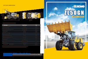 Колісні навантажувачі XCMG ZL50GN