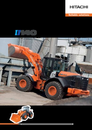 Колісні навантажувачі Hitachi ZW140-5B