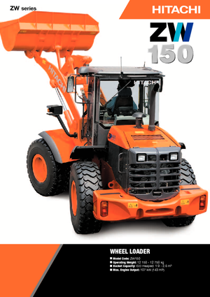 Колісні навантажувачі Hitachi ZW 150