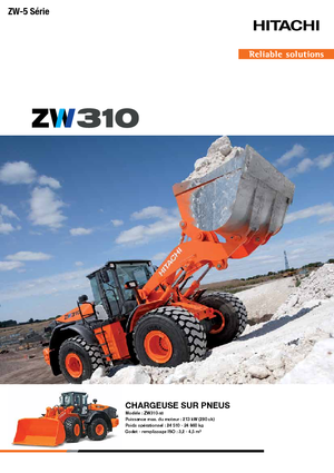 Колісні навантажувачі Hitachi ZW 310-5