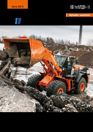 Колісні навантажувачі Hitachi ZW310-6