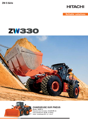 Колісні навантажувачі Hitachi ZW 330-5