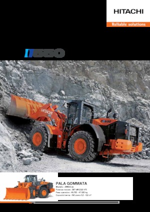 Колісні навантажувачі Hitachi ZW 550-5