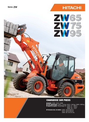 Колісні навантажувачі Hitachi ZW 75