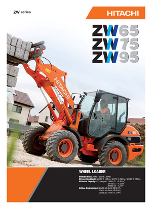 Колісні навантажувачі Hitachi ZW 75