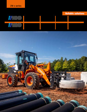 Колісні навантажувачі Hitachi ZW100-6