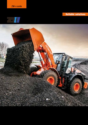Колісні навантажувачі Hitachi ZW220-6